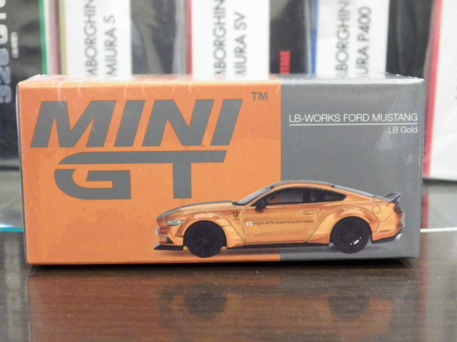 1/64 MINI GT 847 LB-WORKS フォード マスタング LBゴールド【左ハンドル仕様】 1/64 MINI GT 847 LB-WORKS フォード マスタング LBゴールド【左ハンドル仕様】