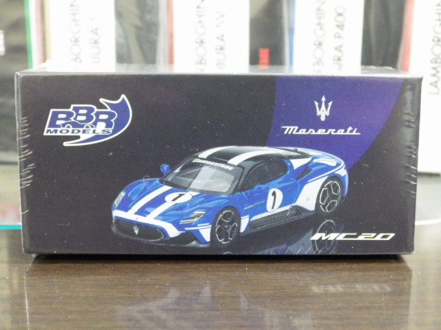 1/64 BBR マセラティ MC20 #1 1/64 BBR マセラティ MC20 #1