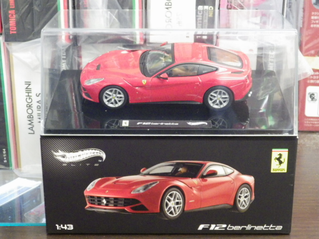 1/43 Hotwheels¥¨¥ê¡¼¥È ¥Õ¥§¥é¡¼¥ê F12 berlinetta¡Ú¥ì¥Ã¥É¡Û 1/43 Hotwheels¥¨¥ê¡¼¥È ¥Õ¥§¥é¡¼¥ê F12 berlinetta¡Ú¥ì¥Ã¥É¡Û