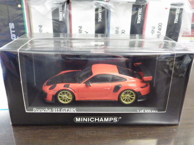 1/43 ߥ˥ץ ݥ륷 911(991.2) GT2 RS 2018ڥ󥸡ߥ֥åܥͥåȡ