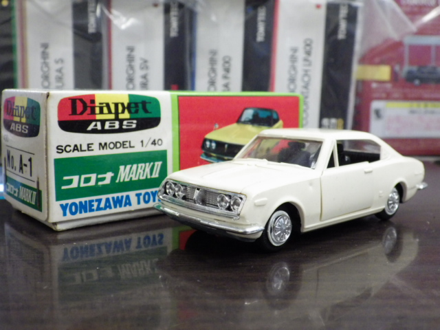 1/40 ダイヤペット ABS A-1 コロナマークⅡ 1900【白】