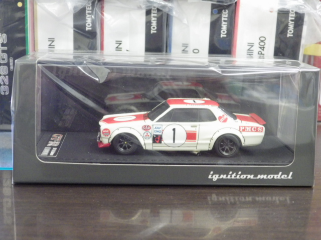 1/43 イグニッションモデル ニッサン スカイライン 2000GT-R (KPGC10) 1971 富士マスター250km #1