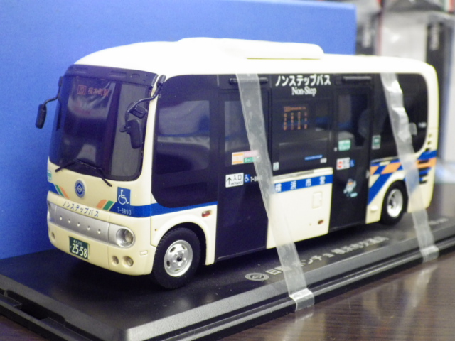 1/43 ポストホビー特注品 日野 ポンチョ　横浜市交通局 限定100台