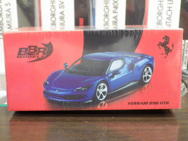 1/64 BBR フェラーリ 296 GTB 【青】 1/64 BBR フェラーリ 296 GTB 【青】