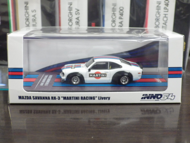 1/64 INNO マツダ サバンナ RX3 MARTINI 1/64 INNO マツダ サバンナ RX3 MARTINI