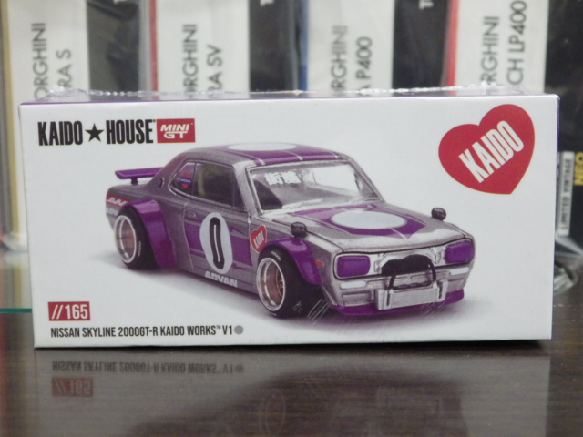 1/64 MINI GT KHMG165 日産 スカイライン GT-R KPGC10 KAIDO WORKS V1
