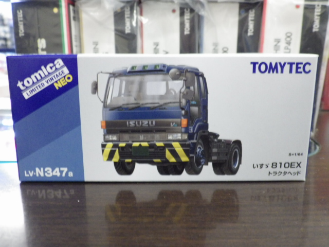 1/64 トミカリミテッドヴィンテージNEO LV-N347a いすゞ 810EX トラックヘッド 【紺】