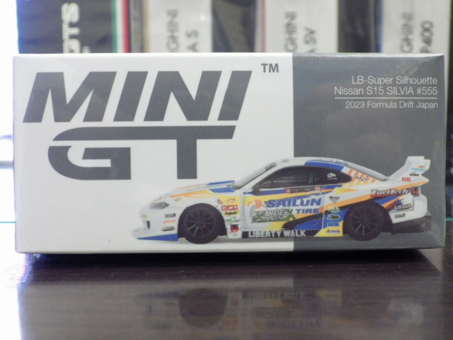 1/64 MINI GT 895 ӥ S15 LB ѡ륨å2023 Formula Drift Japan ϥɥ