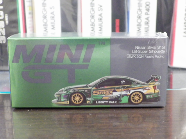 1/64 MINI GT 858  ӥ S15 LB-Super Silhouette 2024 LBWK Fausto Racing ϥɥ