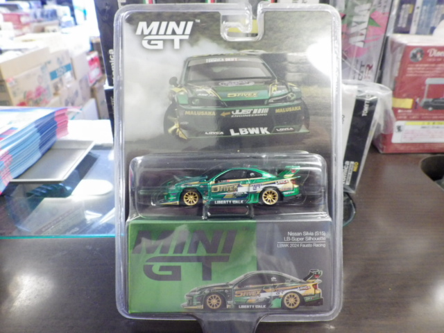 1/64 MINI GT 858 ֥ꥹ  ӥ S15 LB-Super Silhouette  2024 LBWK Fausto Racing ϥɥ
