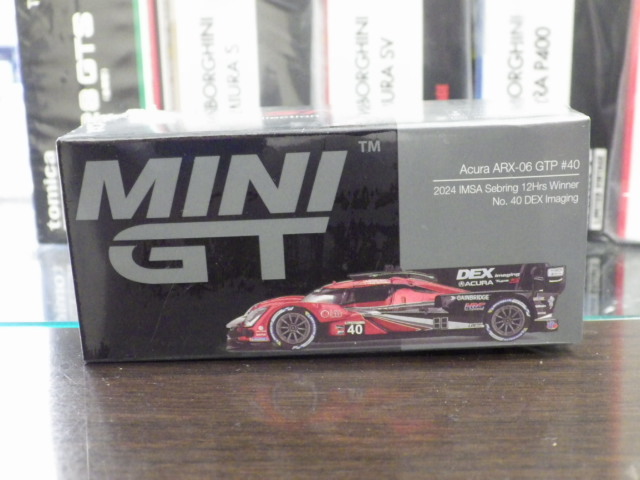 1/64 MINI GT 837 Acura ARX-06 GTP #40 IMSA Sebring 12Hrs 2024 ͥ