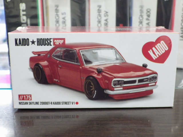 1/64 MINI GT KHMG175  饤 2000 GT-R KPGC10 KAIDO STREET V1 ϥɥ