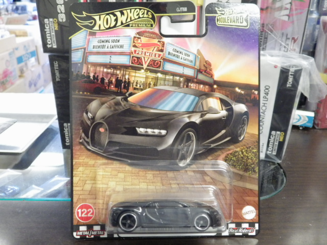 Hotwheels PREMIUM '16 ブガッティ CHIRON 【黒】 Hotwheels PREMIUM '16 ブガッティ CHIRON 【黒】