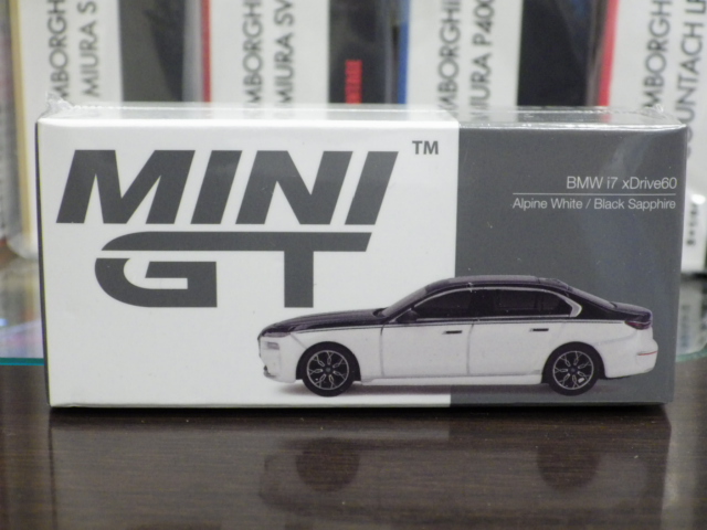 1/64 MINI GT 959 BMW i7 xDrive60 ԥۥ磻ȡߥ֥åե ϥɥ