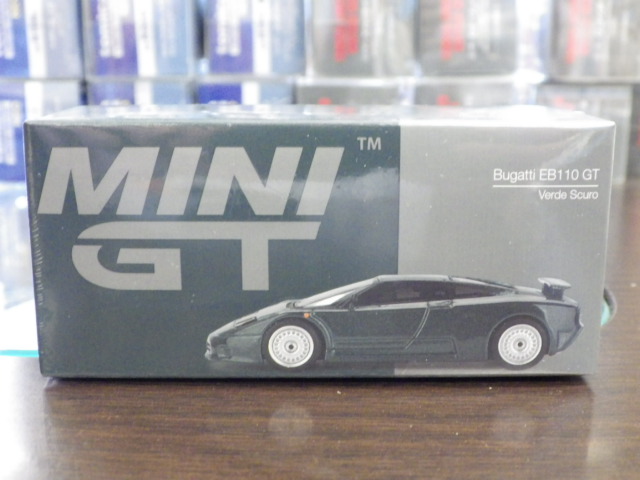 1/64 MINI GT 968 ֥åƥ EB110 GT Verde Scuro ϥɥ