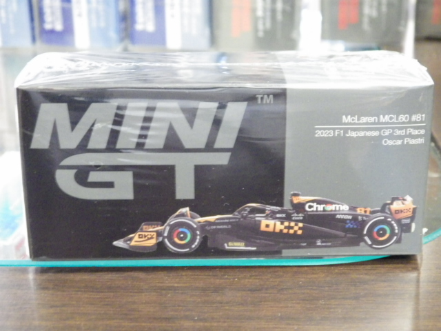 1/64 MINI GT 768 マクラーレン F1 MCL60 日本GP 2023 3rd Oscar Piastri #81 1/64 MINI GT 768 マクラーレン F1 MCL60 日本GP 2023 3rd Oscar Piastri #81