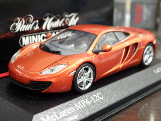 1/43 ߥ˥ץ ޥ顼 MP4-12C ڥ󥸥᥿å