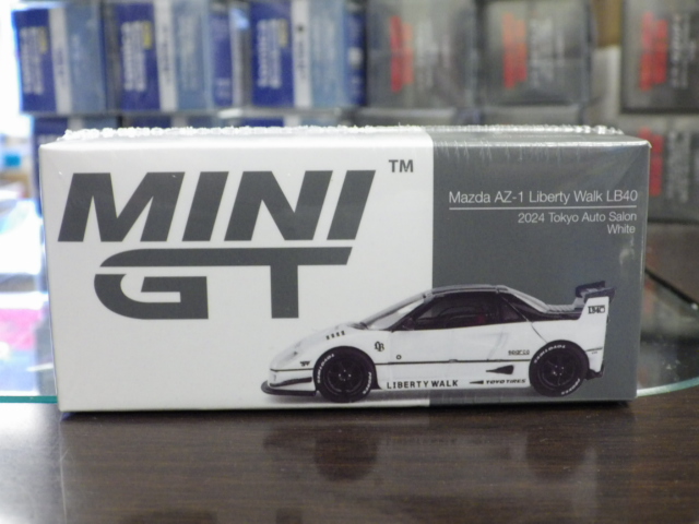 1/64 MINI GT 953 ޥĥ AZ-1 Хƥ LB40 ȥ 2024 ۥ磻 ϥɥ