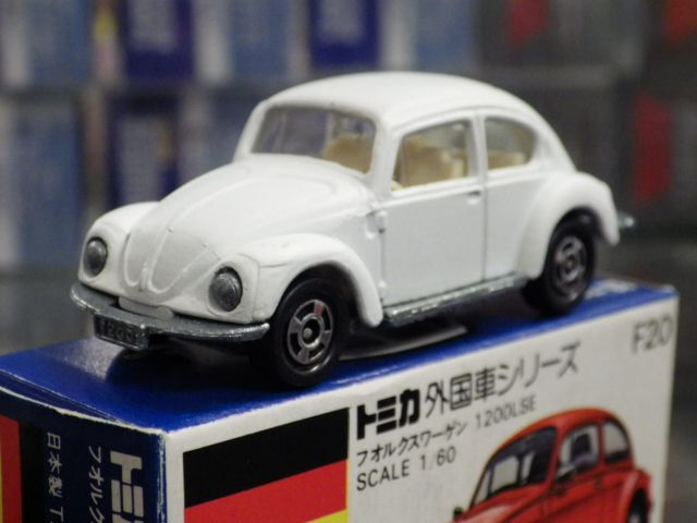 特注トミカ F20 フォルクスワーゲン 1200LSE【東急ハンズ マットホワイト】 特注トミカ F20 フォルクスワーゲン 1200LSE【東急ハンズ マットホワイト】