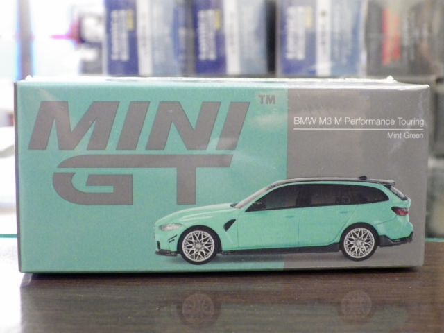 1/64 MINI GT 897 BMW M3 Mパフォーマンス ツーリング ミントグリーン 左ハンドル仕様 1/64 MINI GT 897 BMW M3 Mパフォーマンス ツーリング ミントグリーン 左ハンドル仕様