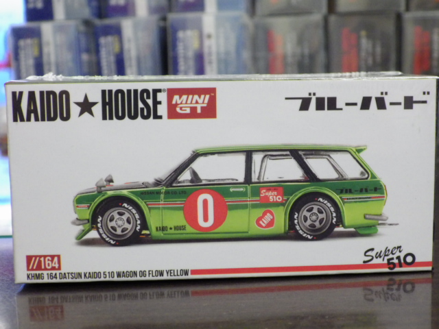 1/64 MINI GT KHMG164 åȥ 510 若 OG Flo Yellow ϥɥ