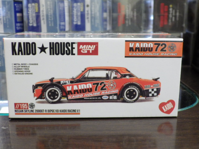 1/64 MINI GT KHMG195 饤 2000GT-R (KPGC10) Kaido Racing V1 ϥɥ