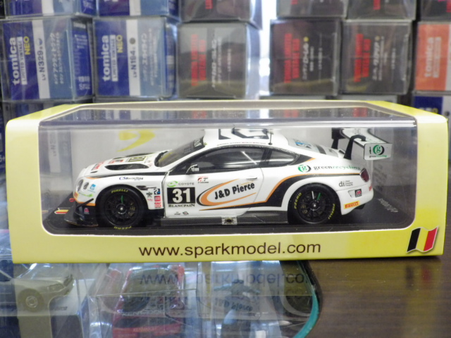 1/43 ѡ ٥ȥ졼 ͥ󥿥 GT3 Parker Spa24H 2018 #31
