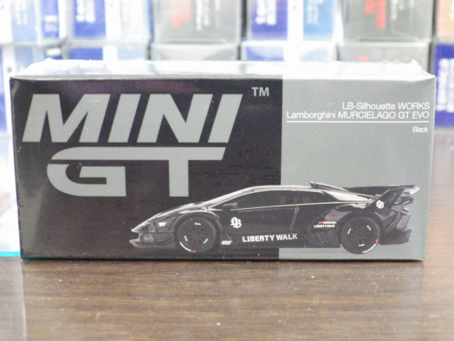 1/64 MINI GT 1053 ܥ륮 LB-Silhouette WORKS MURCIELAGO GT Evo Black ϥɥ