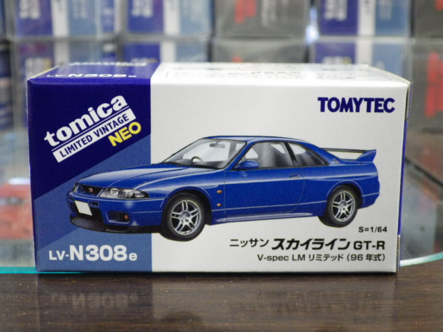 1/64 ȥߥߥƥåɥơNEO LV-N308e  饤 GT-R V-spec LMߥƥå 96ǯ ڥԥ֥롼