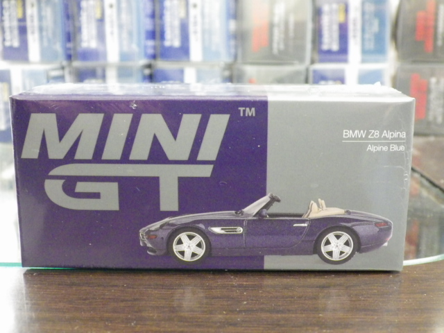 ��1/64 MINI GT 1082 BMW Z8 ����ԥ� ����ԥʥ֥롼 ���ϥ�ɥ����