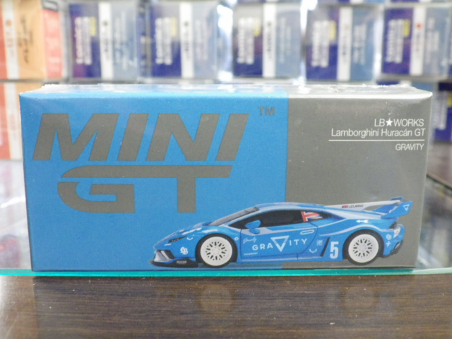 ��1/64 MINI GT 1055 ���ܥ륮���� ���饫�� LB WORKS GT GRAVITY ���ϥ�ɥ����
