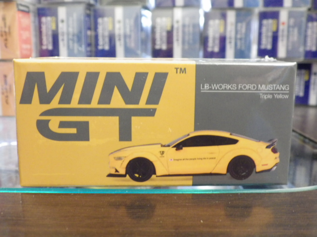 ��1/64 MINI GT 1077 LB WORKS �ե����� �ޥ����� �ȥ�ץ륤������ ���ϥ�ɥ����