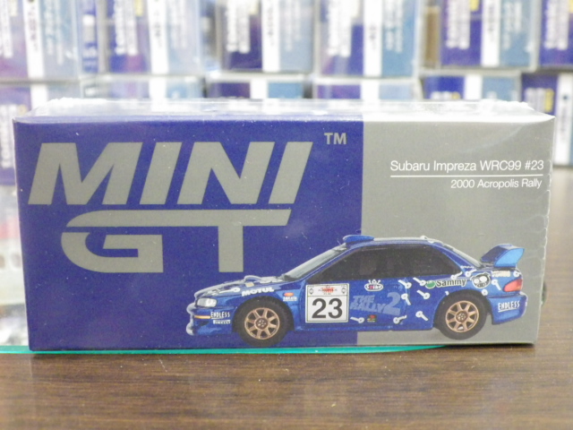 1/64 MINI GT 1078 ���Х� ����ץ�å� WRC99 �������ݥꥹ��꡼ 2000 #23 ���ϥ�ɥ����