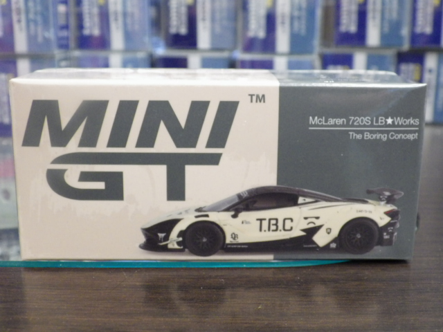 1/64 MINI GT 1083 �ޥ��顼��� 720S LBWorks The Boring Concept ���ϥ�ɥ����