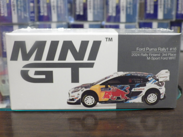 1/64 MINI GT 1074 �ե����� Puma Rally1 2024 ��꡼�ե������ 3�� M-Sport Ford WRT ���ϥ�ɥ����