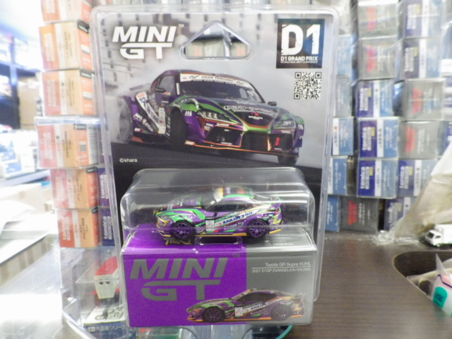 1/64 MINI GT 951 �ȥ西 GR �����ץ� KUHL 2021 D1GP EVANGELION RACING