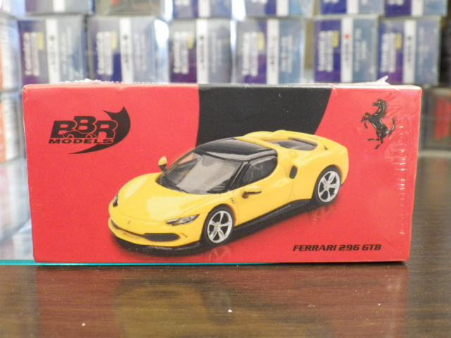 1/64 BBR �ե��顼�� 296 GTB Giallo Modena
