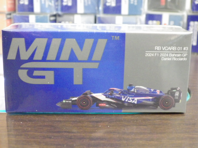 ��1/64 MINI GT 1006 RB VCARB 01 F1 2024  �С��졼�󥰥��ץ� D.Ricciardo #3