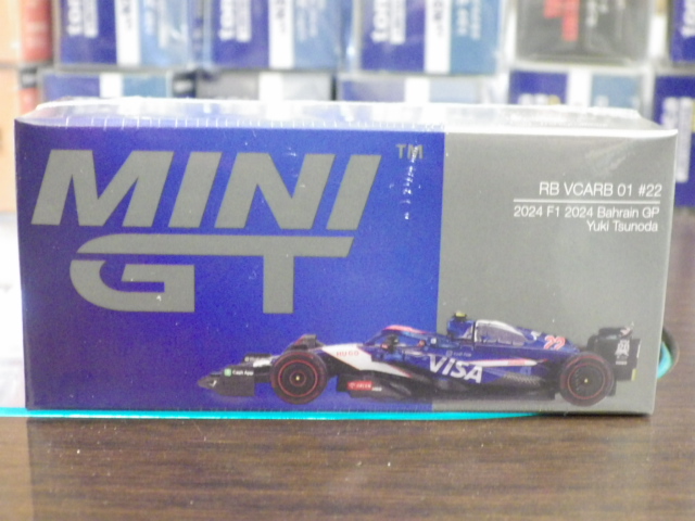 ��1/64 MINI GT 1007 RB VCARB 01 F1 2024 �С��졼��GP ���� ͵�� #22