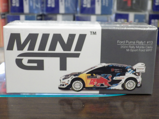 ��1/64 MINI GT 974 �ե����� Puma Rally1 ���ƥ������꡼ 2024  M-Sport Ford WRT ���ϥ�ɥ���� #13