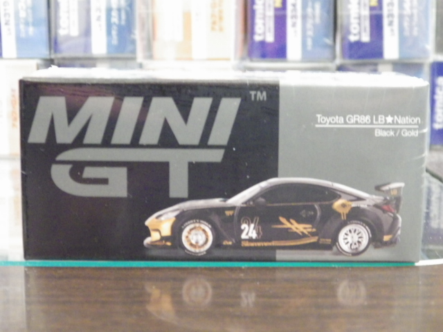 1/64 MINI GT 1149 Toyota GR86 LB Nation �֥�å��ߥ������ ���ϥ�ɥ����