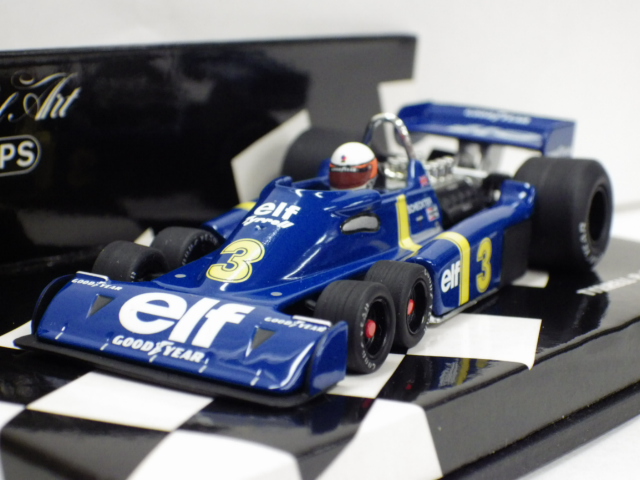 ミニカーショップグローバル - 1/43 ミニチャンプス ティレル P34 6輪 1976 J.シェクター 【elf】