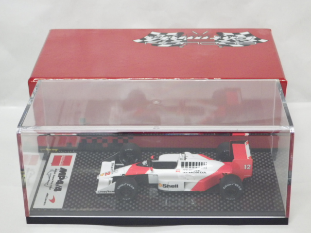 安価 アイドロン 1/43 マクラーレンホンダ MP4/4 イギリス 1988年 セナ