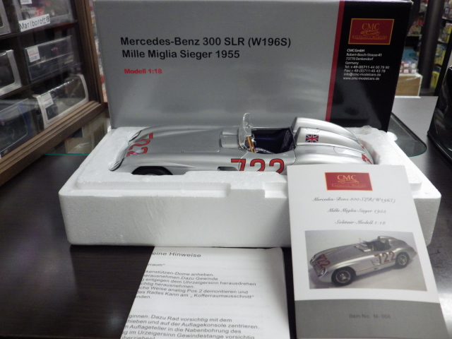 1/18 CMC륻ǥ٥ġ300 SLR(W196S)ߥåߥꥢsieger 1955 #722