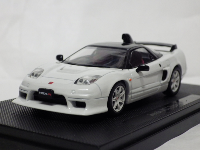 エブロEBBRO ホンダ NSX-R プロトタイプ 1/43 ミニカー ホワイト