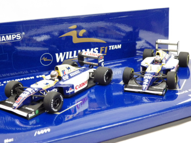 F1 ウィリアムズルノーチャンピオンカーセット(1992 1993)