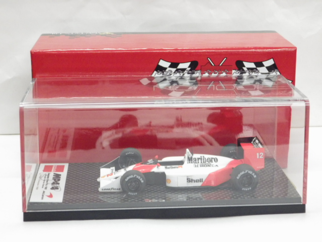 1/43 アイドロン　マクラーレン　ホンダ　MP4/4 日本GP ワールドチャンピオン　1988 A.セナ　【マルボロ仕様】