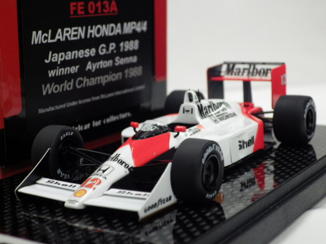 ★1/43★マルボロ マクラーレン ホンダ MP4/4★A.セナ★タバコカスタム