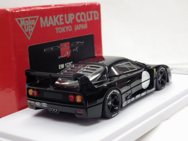 1/43 Make　UP　アイドロン フェラーリ　F40 ライトウェイトVer　1990 　 【ブラック】