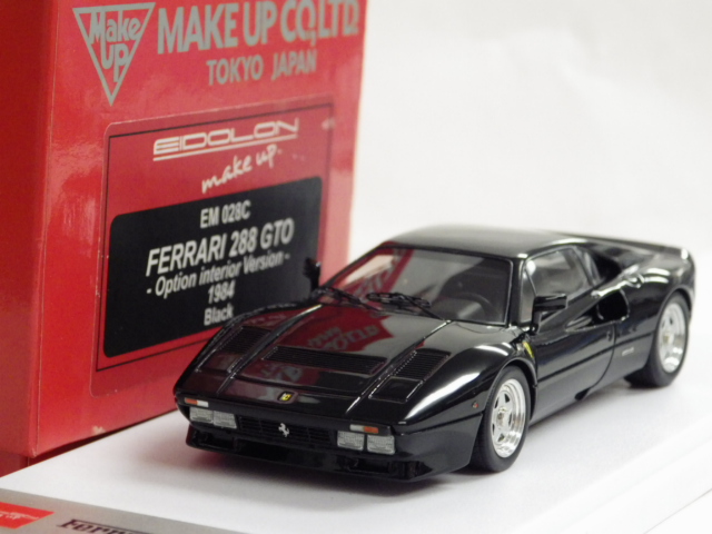 1/43 Make　ｕｐ　アイドロン　フェラーリ　288 GTO　OPインテリアVｅｒ 【ブラック】